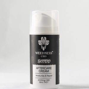 Weedness CBD Crema Reparadora para Tatuajes Frescos 1000mg CBD (100ml)