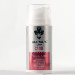 Weedness Gel Sport Calor 3000mg