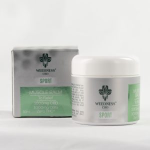 Weedness Bálsamo Alivio Muscular 3000mg CBD + 1000mg CBG (50ml)